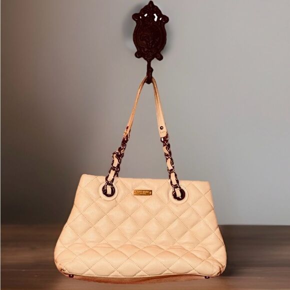 kate spade Handbags - KATE SPADE - Cashew Quilted Leather Gold Coast Maryanne Shoulder Bag